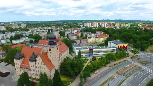 Urzędzie miasta elbląskiego — Wideo stockowe