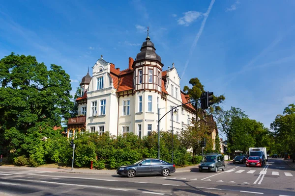 Arquitectura tradicional de Sopot, Polonia — Foto de Stock