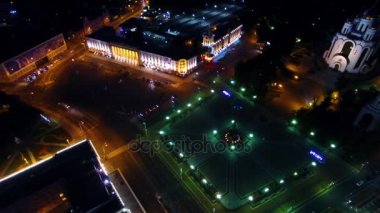 Gece Zafer Meydanı Kaliningrad