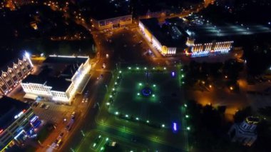 Gece Zafer Meydanı Kaliningrad