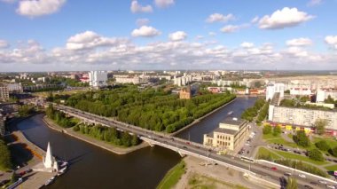 Manzara Kaliningrad, üstten görünüm
