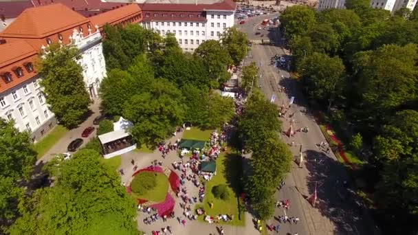 Día de la ciudad de Kaliningrado — Vídeos de Stock