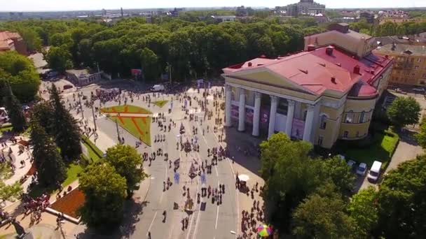 Día de la ciudad de Kaliningrado — Vídeo de stock