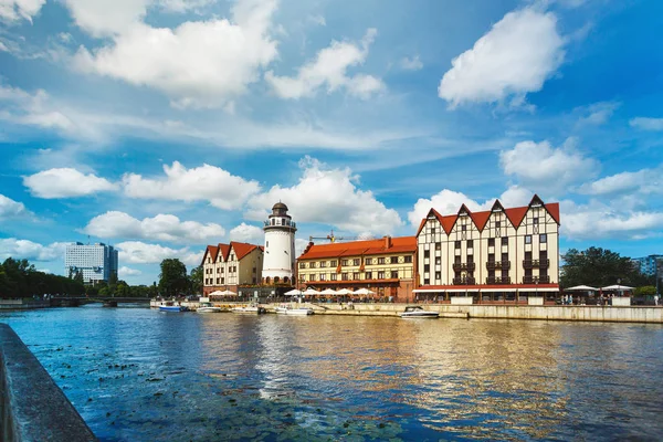 Fishing Village, Kaliningrad — Stock Photo, Image