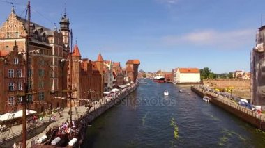 Kanallar Gdansk, üstten görünüm