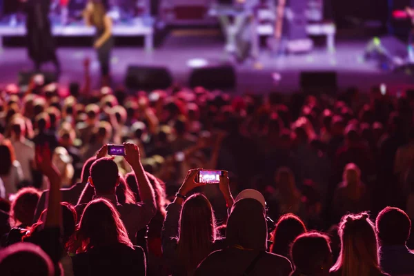 Fans en el concierto —  Fotos de Stock