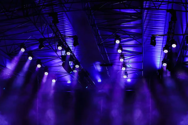 Light show at the concert — Stock Photo, Image