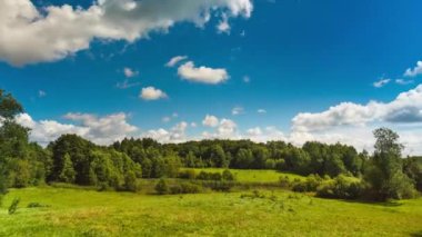 Yaz peyzaj, timelapse