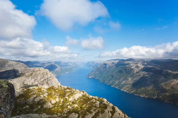 Lysefjord havadan görünümü