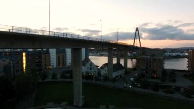 Stavanger Köprüsü Üstten Görünüm