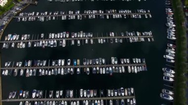 Tekne Marina, üstten görünüm