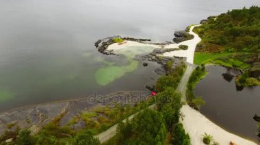Flor ve Flaere Bahçe, havadan görünümü