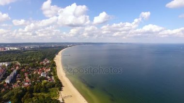 Gdansk Beach, yukarıdan görünüm