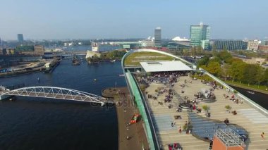 Nemo Bilim Müzesi, havadan görünümü