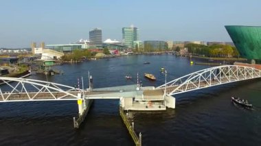 Amsterdam bay havadan görünümü