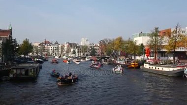 Amsterdam tekne trafiği