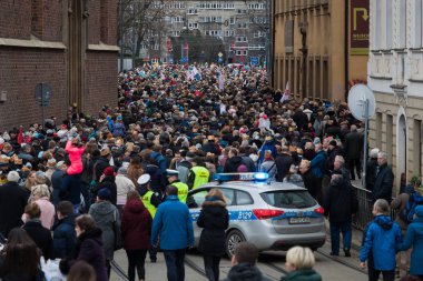 Wroclaw, Polonya için 3 Kral kutlama