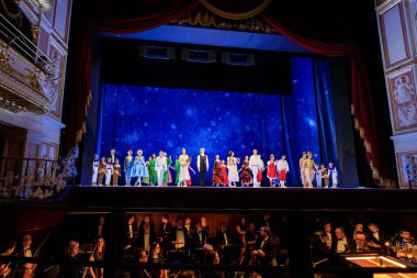 Aktörler Sahne Alanı'ndaki Wroclaw Opera Binası