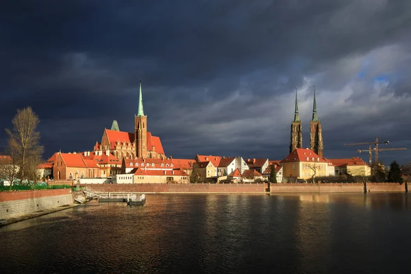 Cathedral Island of Wroclaw — Stock Photo, Image