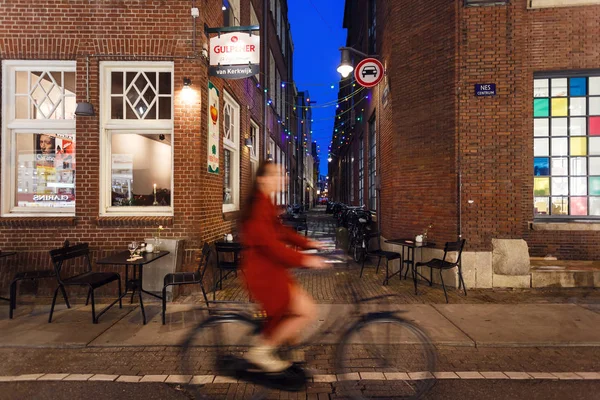 La vida nocturna de Amsterdam — Foto de Stock