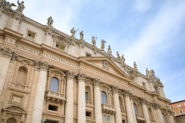 Saint Peter's Bazilikası Vatikan cephe