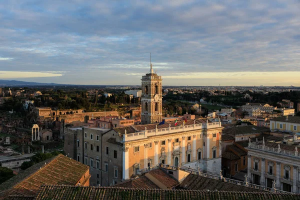 Palacio del Senatorio, Roma — Foto de Stock