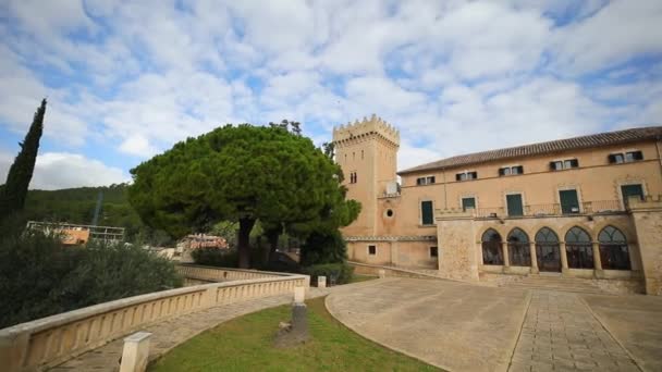 Ayuntamiento Andratx Mallorca España — Vídeo de stock