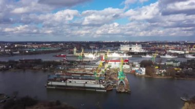 Kaliningrad Limanı, yukarıdan görünüm