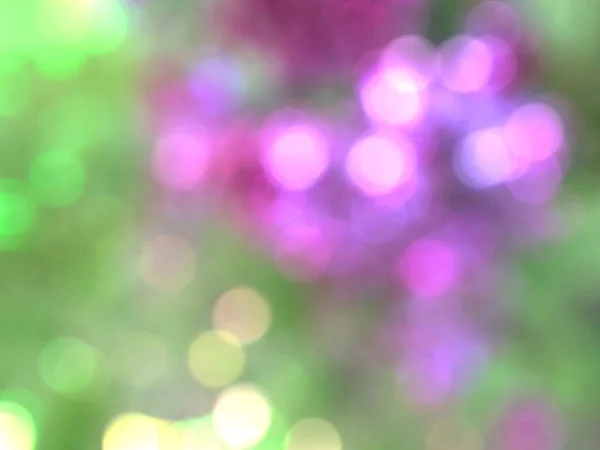 Абстрактний Фон Ефектом Освітлення Боке Зеленому Фіолетовому Кольорах — стокове фото