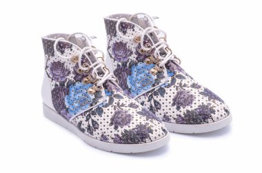 beyaz izole kadın yaz Ayakkabı