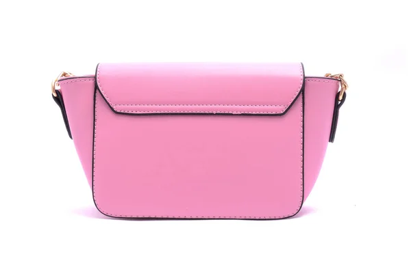 Pink fashion woman clutch , ladies handbag — Stock Photo, Image