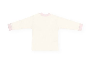 Çocuk gömlek üzerine beyaz izole