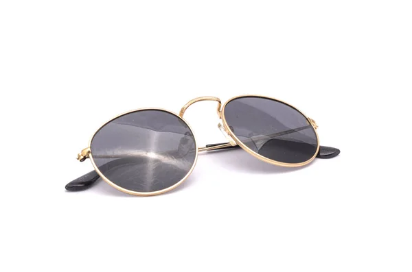 Round sunglasses  isolated on white — Stock Photo, Image