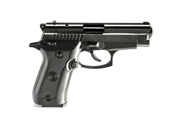 Pistola, pistola aislada en blanco — Foto de Stock