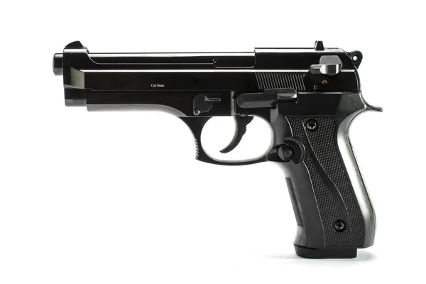 Pistola, pistola aislada en blanco — Foto de Stock