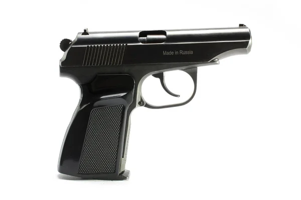 Pistola, pistola isolata su bianco — Foto Stock
