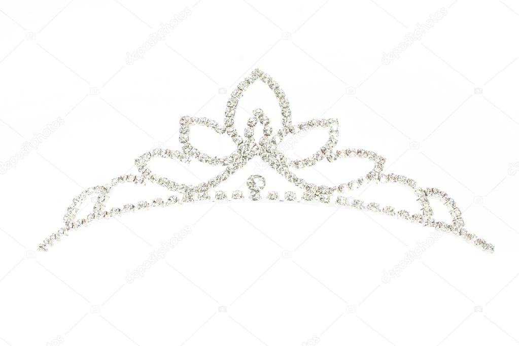 tiara isolated on a white background