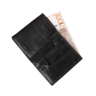 Banknot 1000 ile cüzdan