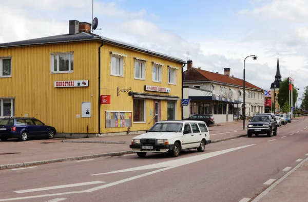 Calle principal de Alvdalen —  Fotos de Stock