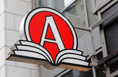 Akademibokhandeln kitabevi işareti