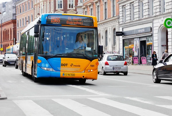 Kopenhagen City Bus — Stockfoto