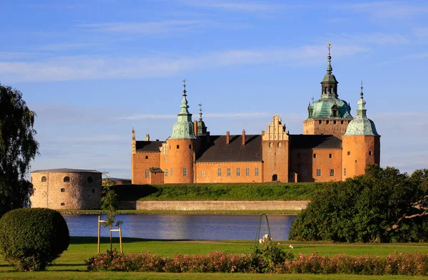 Pohled na zámek Kalmar — Stock fotografie