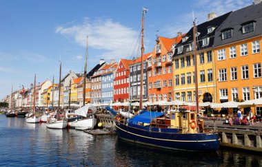 Kopenhag'da Nyhavn