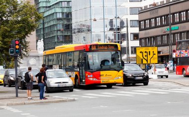 Copenhagen Şehiriçi Halk Otobüsü.