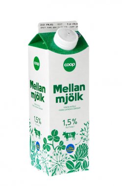 Coop yağsız süt karton