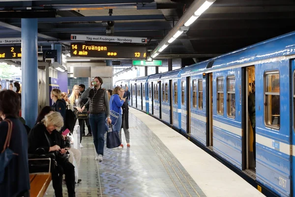 Stockholm gamla stan tunnelbanestation — Stockfoto