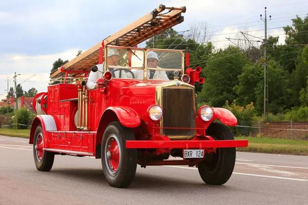 Požární motor Scania-Vabis 3258 — Stock fotografie