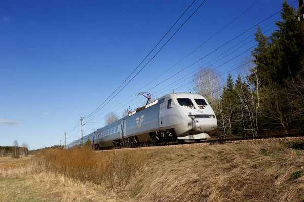 SJ класу X2 поїзд — стокове фото