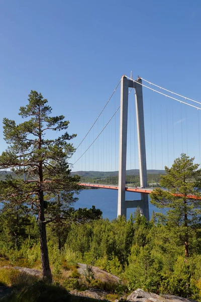 Hängebrücke — Stockfoto