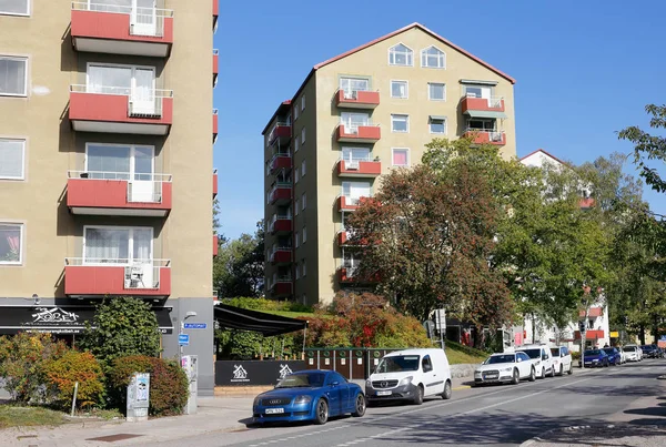 Bostadsområde — Stockfoto